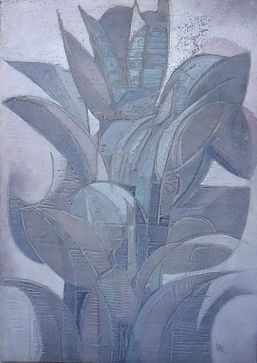 José Maria DE LABRA - Gemälde - vegetal II