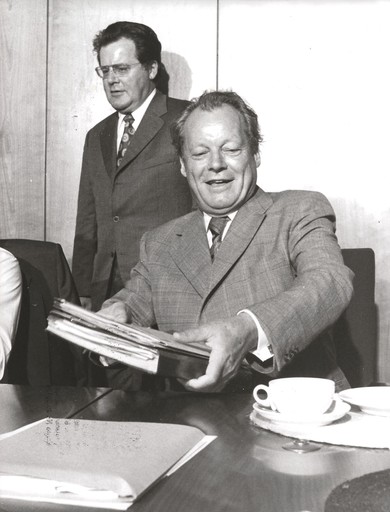 Sven SIMON - 照片 - Willy Brandt und Ost-Spion Günter Guillaume
