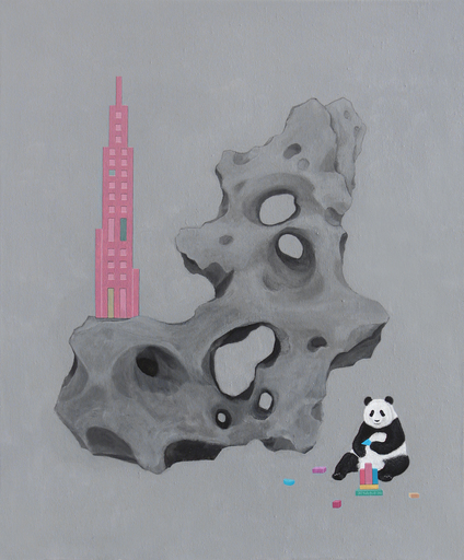 JIA Yuan Hua - Painting - Dream Builder