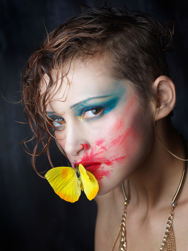 Jean-Michel ROUSVOAL - Photography - La Jeune Femme au Papillon