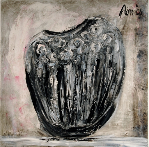 AIMÈS - Gemälde - Vase
