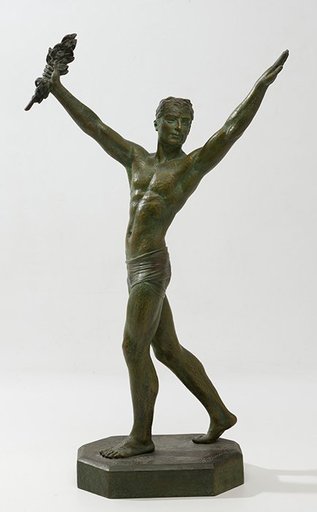 Dimitri CHIPARUS - Sculpture-Volume - Atleta triunfador