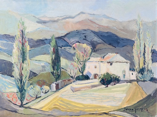Jacques IVANE-MILLÉRIOUX - Gemälde - Paysage