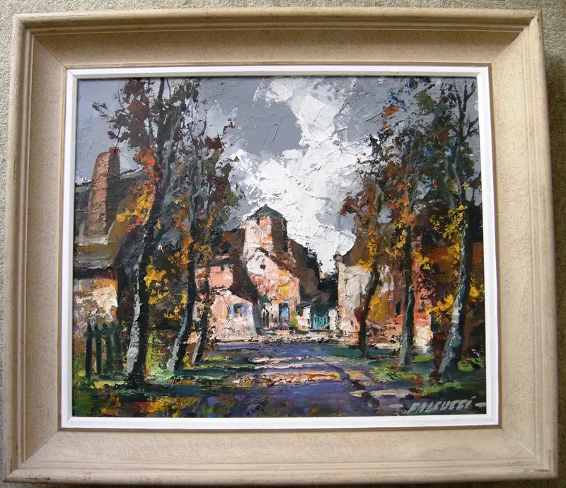 Sur Le Mail By Robert Falcucci Buy Art Online Artprice