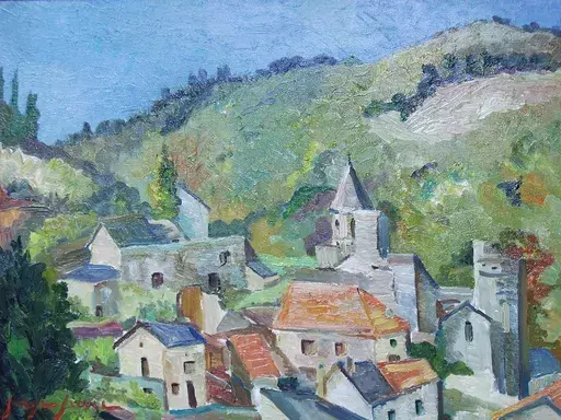 Serge SIEVIC - Peinture - LA TOURETTE