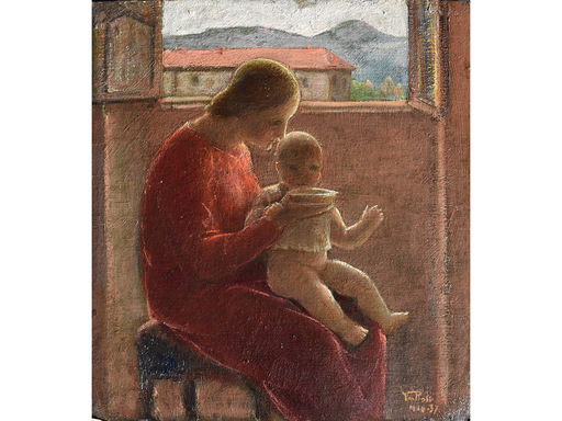 Vanni ROSSI - Painting - Maternità