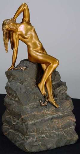 Carl KAUBA - Sculpture-Volume - Andromeda