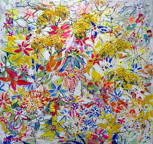 Natalia KURUCH - Painting - LE MONDE FLORAL
