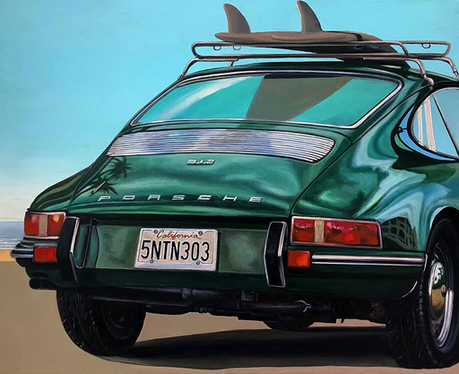 FABRIANO - Painting - Porshe 912 