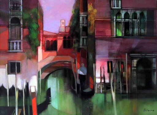 カミーユ・イレール - 绘画 - Palais sur le grand canal, Venise