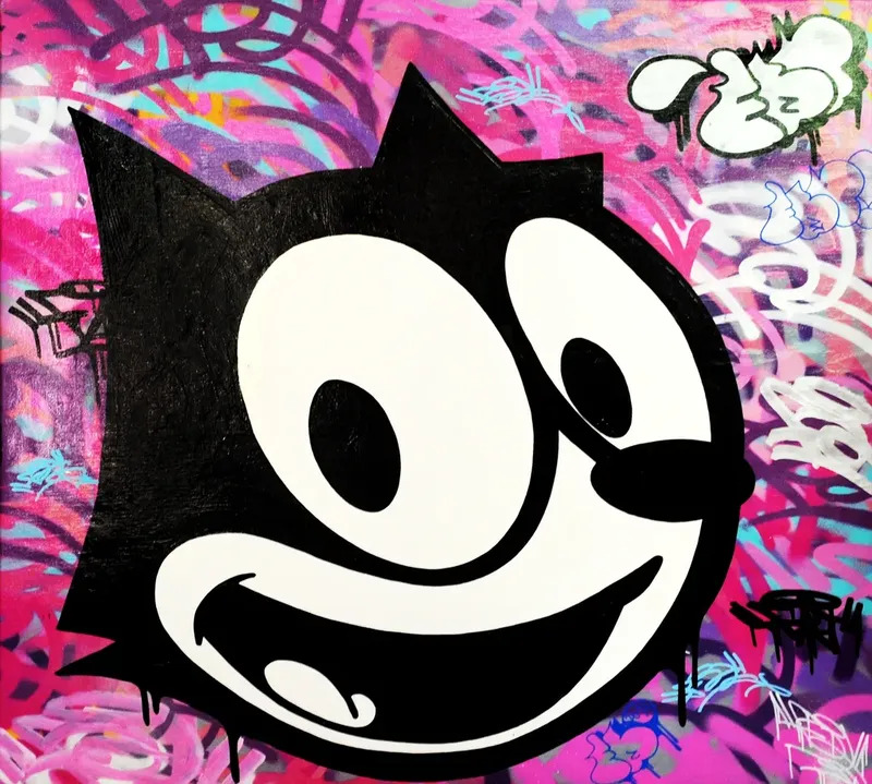 Felix The Cat By Fat Buy Art Online Artprice