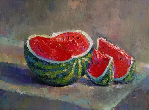 Ohanyan KAMSAR - 绘画 - Watermelon