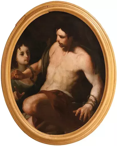 Antonio MOLINARI - Gemälde - Sansone liberato