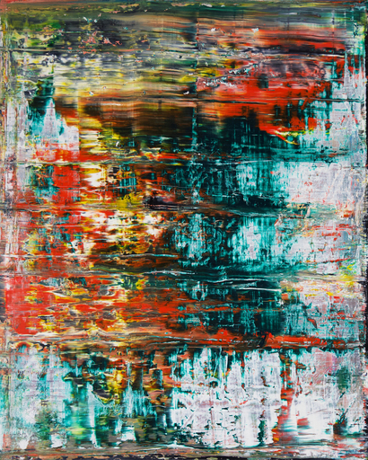 Harry James MOODY - Pittura - abstract green No.425