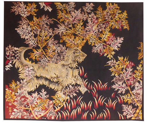 Jean LURÇAT - Tapestry - le chien vert