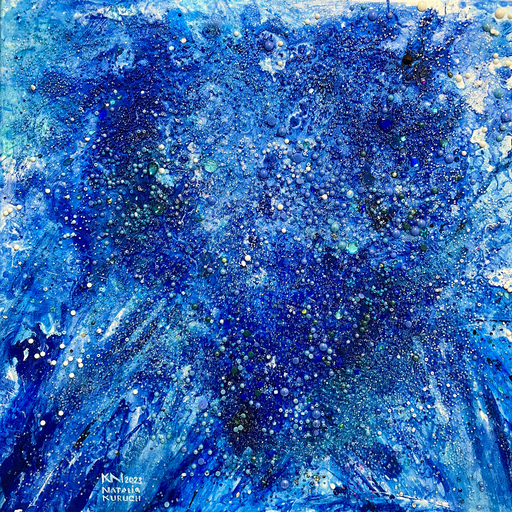 Natalia KURUCH - Gemälde - Blue