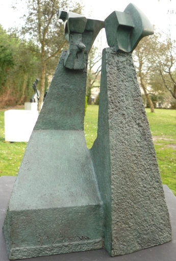 André ABRAM - Sculpture-Volume - Les deux soeurs