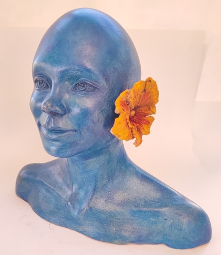 Annie MALARME - Escultura - Fleur de peau