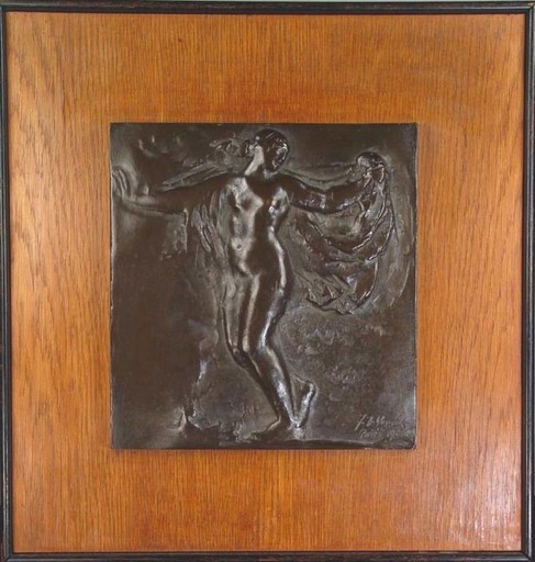 Ladislav NOVAK - Sculpture-Volume - Femme au Bain