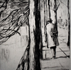 Lesser URY - Print-Multiple - Walk Along the Landwehr Canal, from: Berlin Impressions