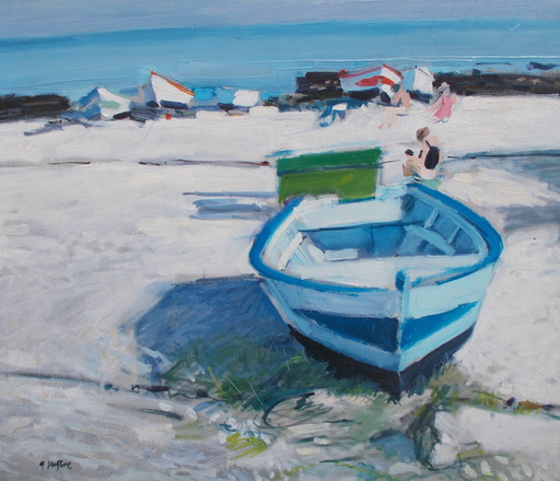 Maurice DUBUC - Peinture - La plage