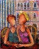 Valerio BETTA - Painting - Amiche o amanti?- Friend or lovers