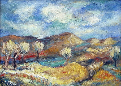 José FRAU - Painting - paisaje