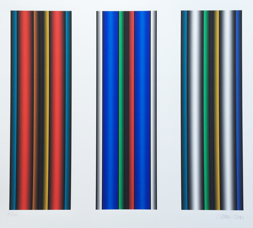Dario PEREZ FLORES - Print-Multiple - prochromatique tryptich