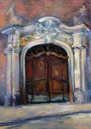 Alise MEDINA - Peinture - Gate