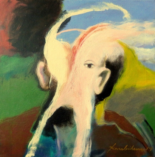 Halim KARABIBENE - Peinture - Burnout II