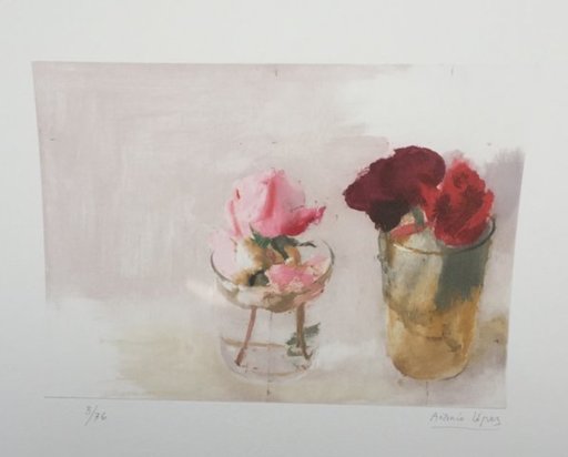 Antonio LÓPEZ GARCÍA - Print-Multiple - Rosas de Invierno