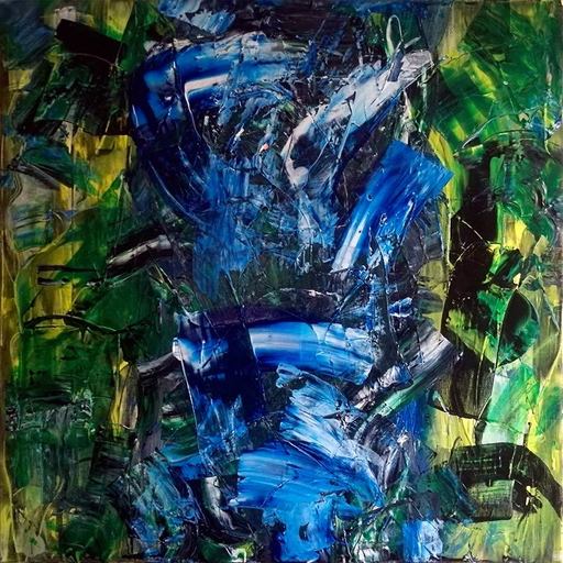 Patrick JOOSTEN - Peinture - Acqua Man