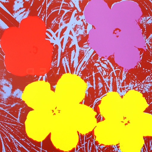 Andy WARHOL - Estampe-Multiple - Flowers 71