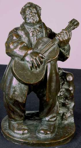 Ferenc SIDLO - Sculpture-Volume - Guitarist