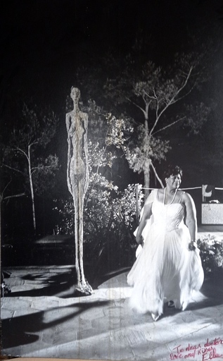 Jean MARQUIS - Photo - Ella Fitzgerald - Alberto Giacometti - fondation Maeght 1964