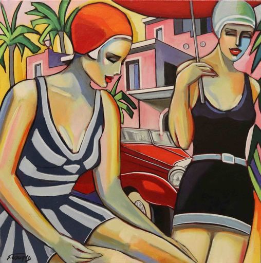 Stéphane GISCLARD - Painting - Casablanca