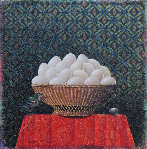 Claudio CARGIOLLI - Painting - In posa