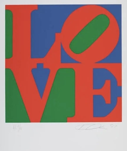 Robert INDIANA - Print-Multiple - Love
