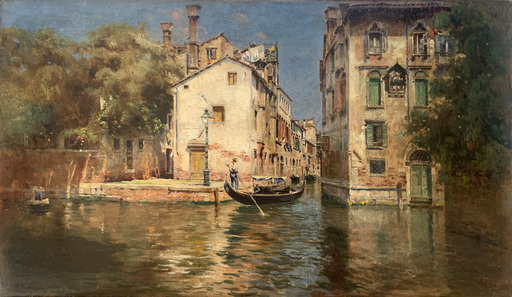 Antonio REYNA MANESCAU - Gemälde - Venezia