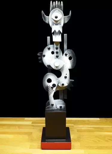 Thierry CORPET - Sculpture-Volume - Totem Cry