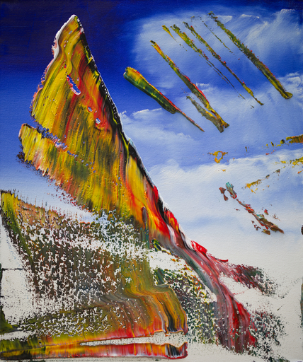Harry James MOODY - 绘画 - Free Fall Abstract No.539