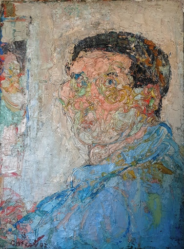 André COTTAVOZ - Peinture - Portrait