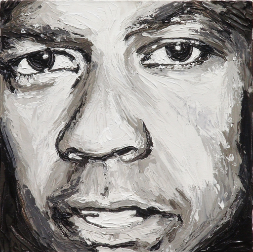 Peter ENGELS - Painting - Denzel Washington (Hollywood collection)
