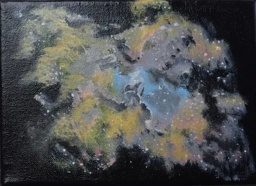 Claudia LUTHI - Miniature - Eagle nebula