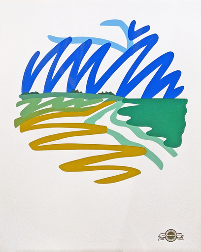 Tom WESSELMANN - Print-Multiple - Seascape (Round)