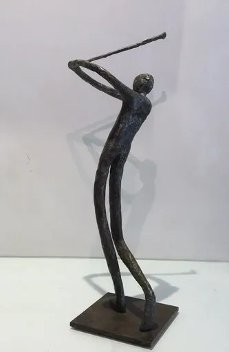 Sylvie DERELY - Skulptur Volumen - Golfeur