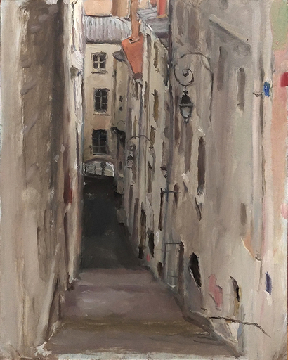 Marc DAILLY - Painting - Passage Mermet
