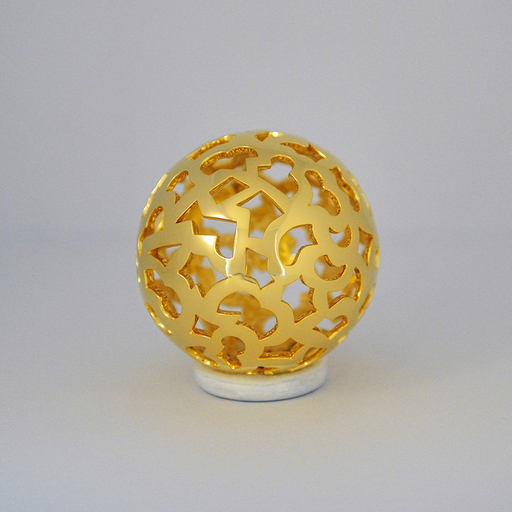Tim TAYLOR - 雕塑 - Gold Ball