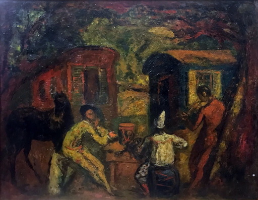 Arturo SOUTO - Gemälde - CIRCO
