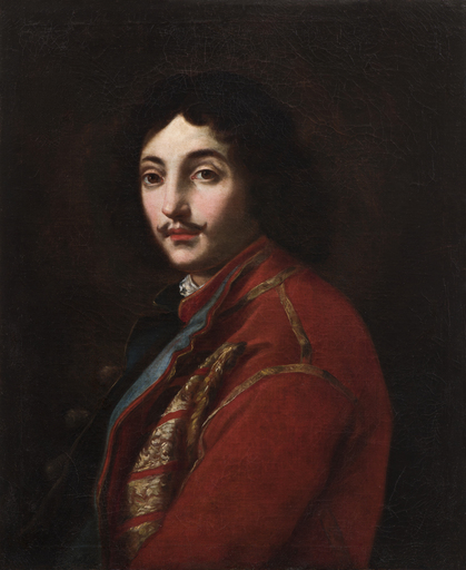 Antonio Domenico GABBIANI - Gemälde - Ritratto di Giuliano Dami (?)